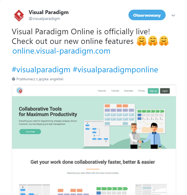 Visual Paradigm: Online Drawing – Jarosław Żeliński IT-Consulting